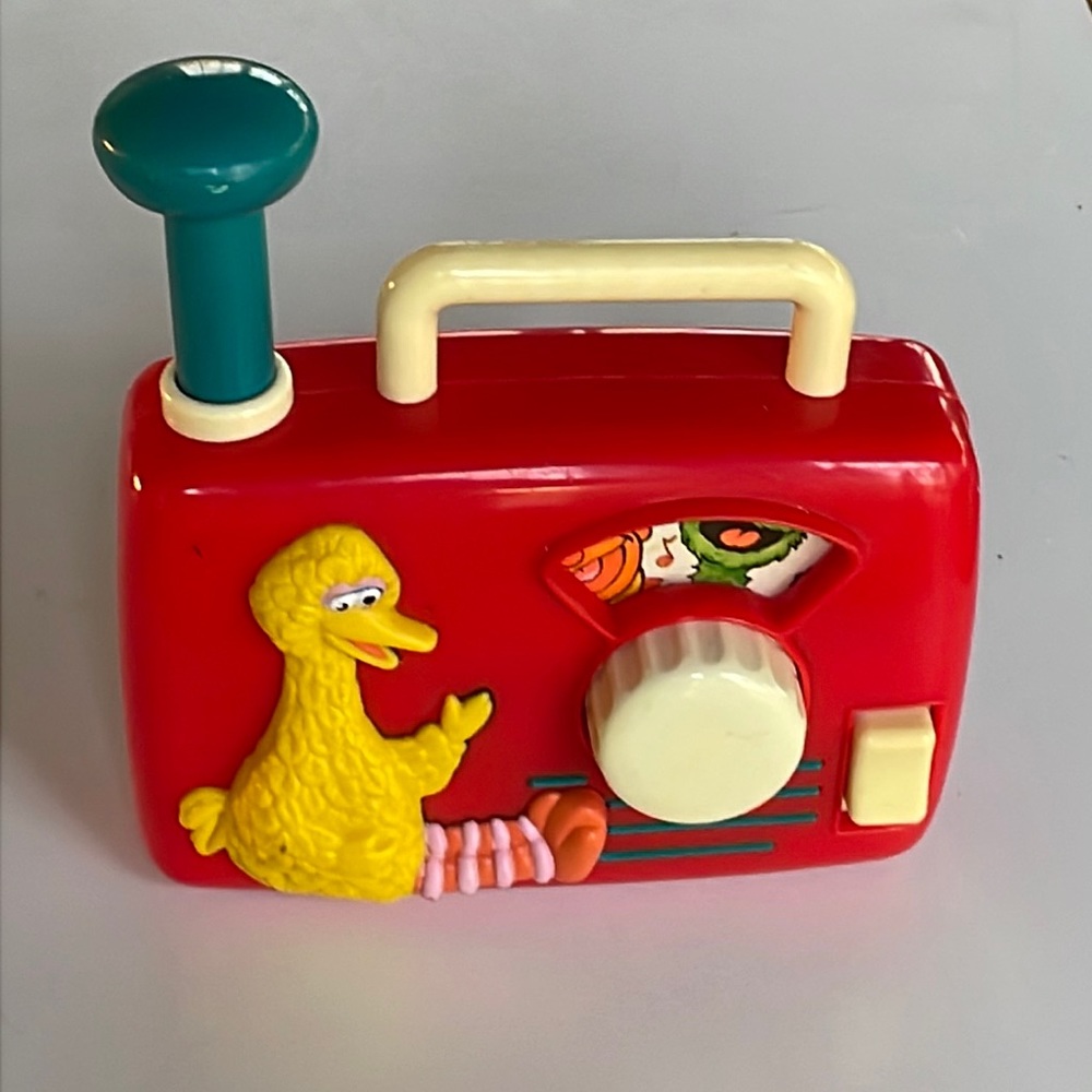 VTG 1990 Sesame Street Camera/Radio